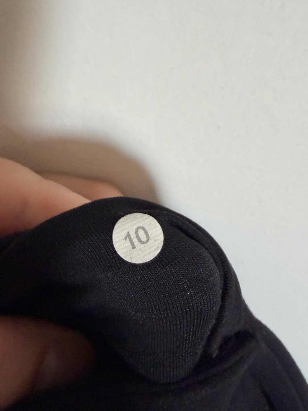 Lululemon Athletica Black Groove Athletic Compression Shorts size 10 - Picture 4 of 4